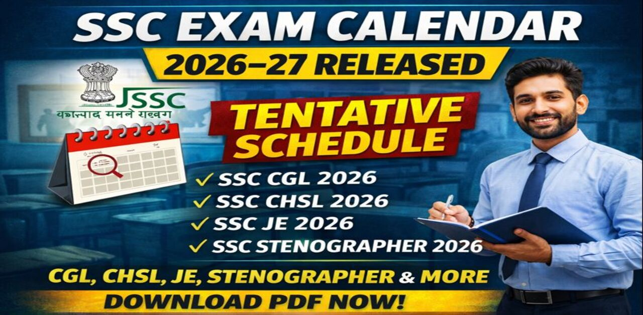 SSC EXAM CALENDAR 2026–27