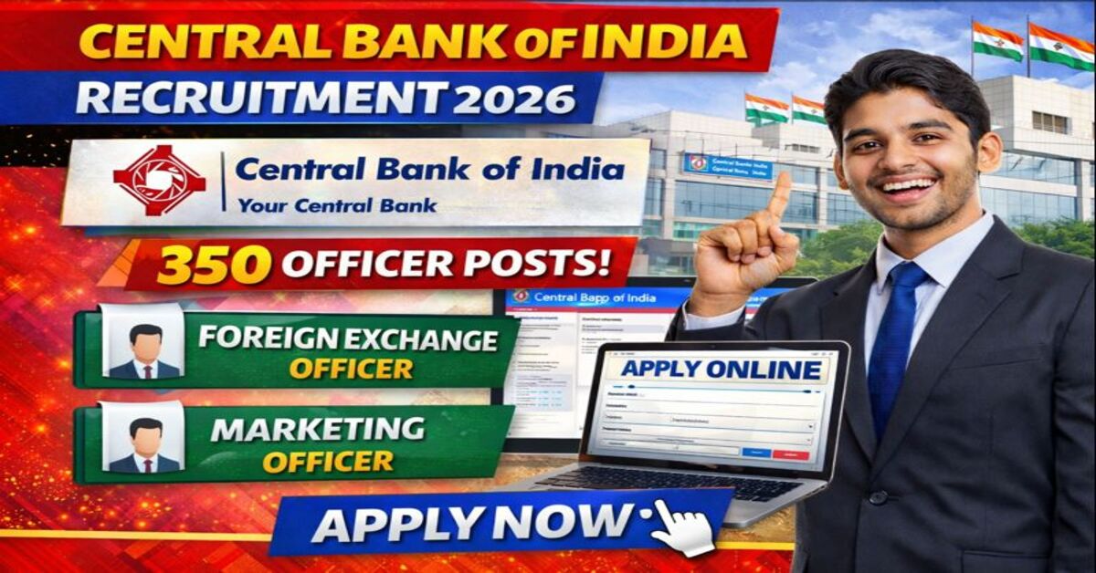 Central Bank of India Recruitment 2026