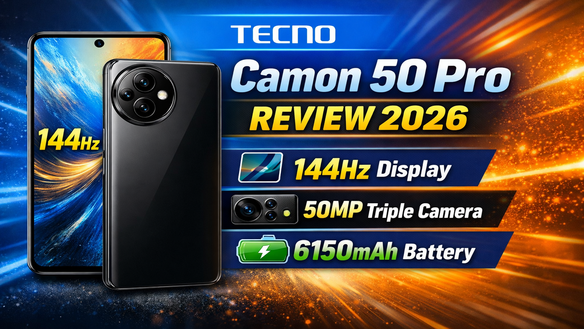 Tecno Camon 50 Pro Review 2026